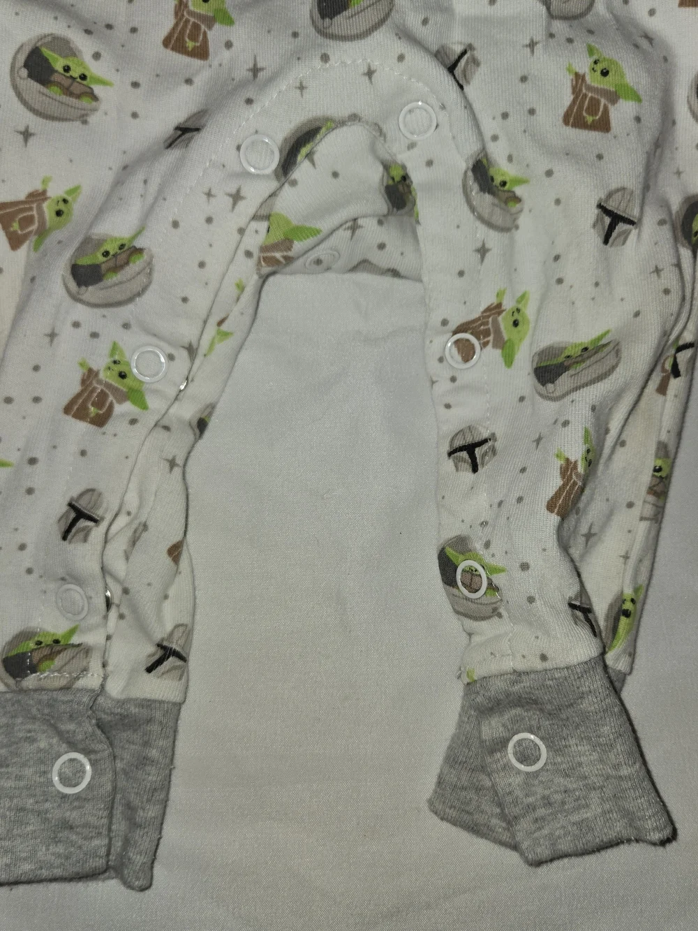 Star Wars Baby Yoda One-Piece Pajamas SZ 9-12M